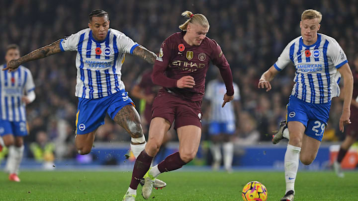 Manchester City x Brighton se enfrentam pela Premier League 2025/26 Manchester City x Brighton se enfrentam pela Premier League 2025/26