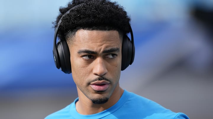 Carolina Panthers quarterback Bryce Young