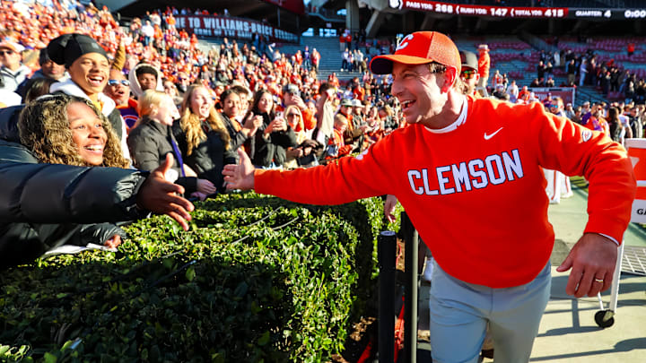 Clemson Tigers head coach Dabo Swinney announced major changes to his staff heading into 2026.