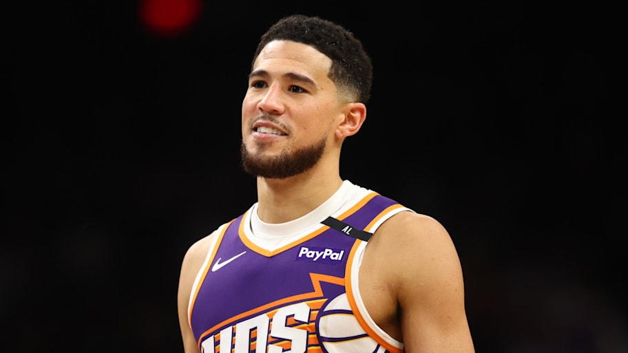 Booker inked a massive extension to remain with the Suns through 2030 | Mark J. Rebilas-Imagn Images