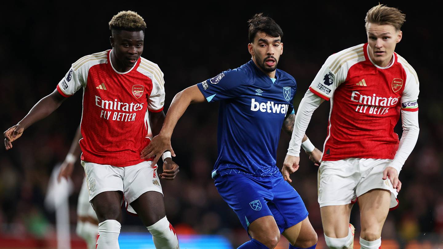 Arsenal x West Ham: onde assistir, escalações e palpite