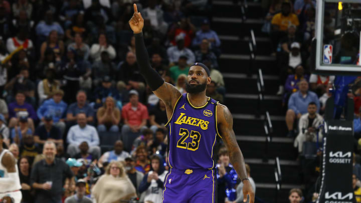 Los Angeles Lakers forward LeBron James Los Angeles Lakers forward LeBron James