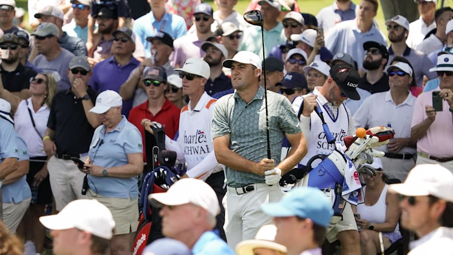 Scottie Scheffler is teeing it up at the Charles Schwab Challenge just days after winning the PGA Championship.  | Raymond Carlin III-Imagn Images