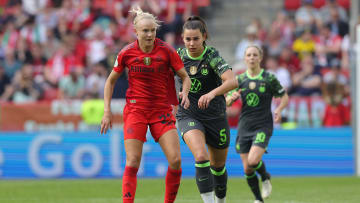 Pernille Harder (links) und Lena Oberdorf sind die teuersten Spielerinnen der Bundesliga.