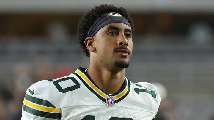 Green Bay Packers quarterback Jordan Love 