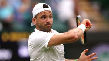 Grigor Dimitrov at Wimbledon 2024