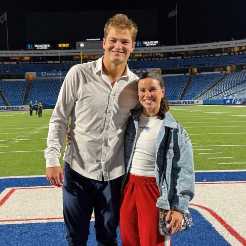 Drake Maye's Wife Ann Michael Shares Sweet Pre-Super Bowl Message for Patriots QB