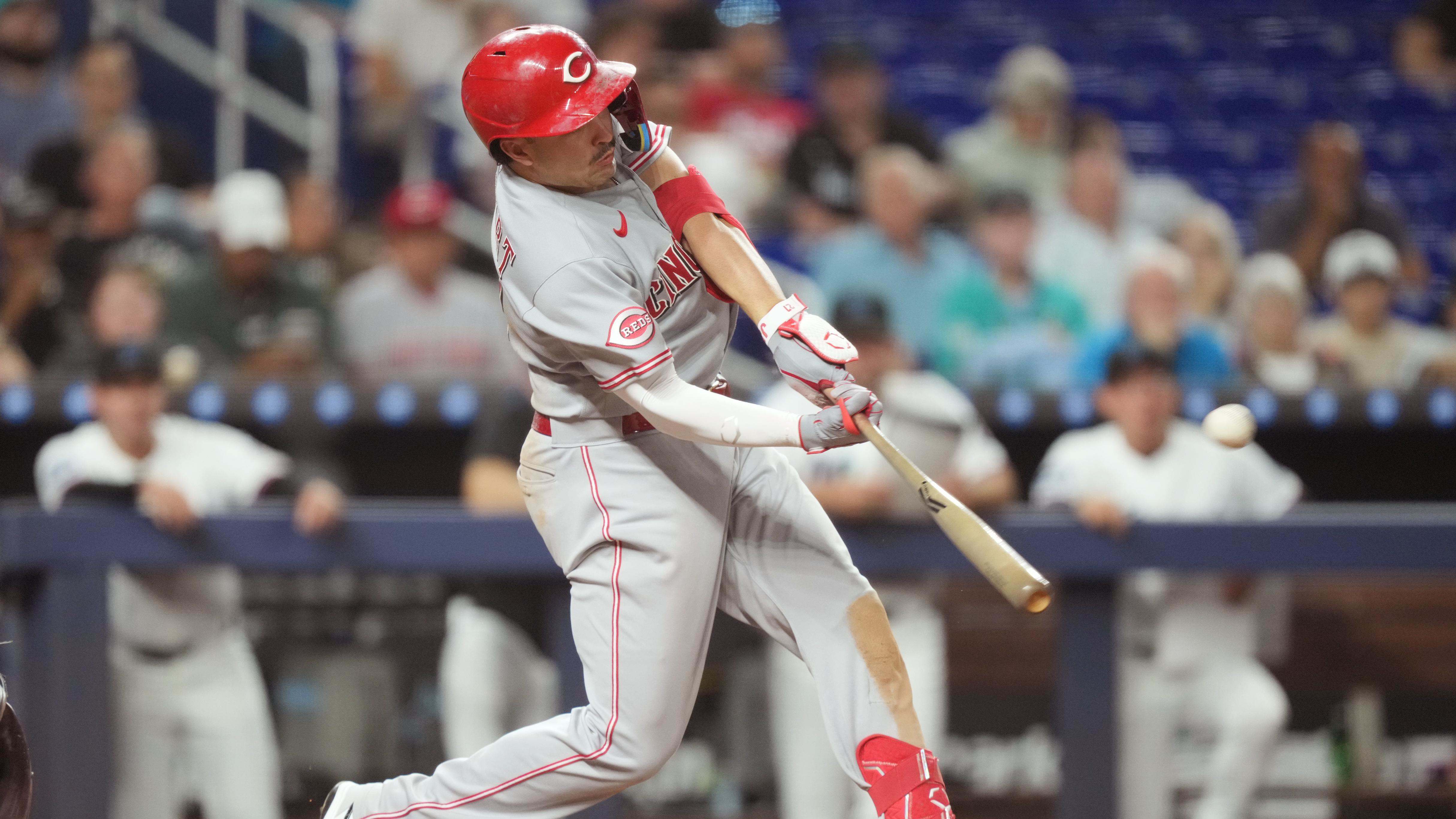 Cincinnati Reds first baseman Sal Stewart