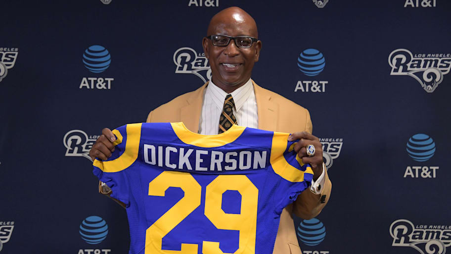 Eric Dickerson, Rams, Colts.