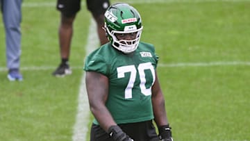 NY Jets right tackle Armand Membou
