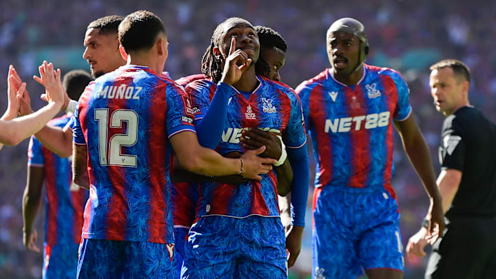 Eze netted a famous winner for Palace Eze netted a famous winner for Palace