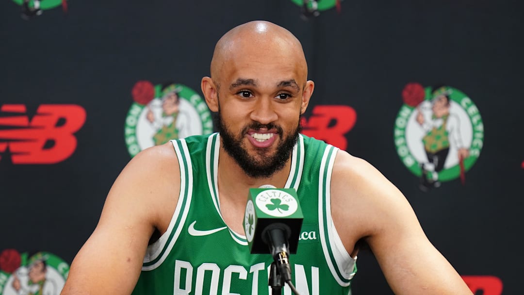 Boston Celtics, Derrick White, Team USA, Celtics Media Day