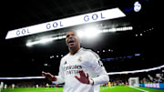 Kylian Mbappé will lead the line for Real Madrid against Barcelona.