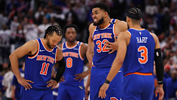 Jalen Brunson, OG Anunoby, Karl-Anthony Towns, Josh Hart, New York Knicks