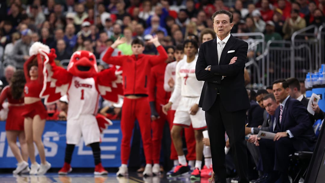 Omaha v St. John's; St. John's basketball head coach Rick Pitino