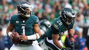 Jalen Hurts, Saquon Barkley, Philadelphia Eagles