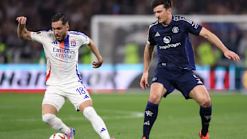 Olympique Lyonnais v Manchester United - UEFA Europa League 2024/25 Quarter Final First Leg