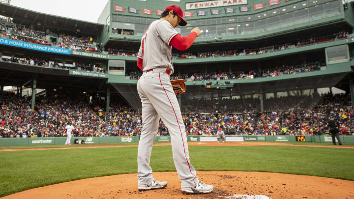 Los Angeles Angels v Boston Red Sox