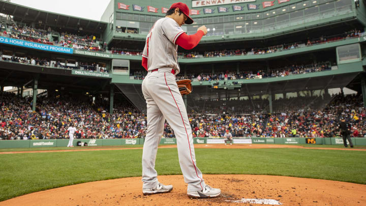 Los Angeles Angels v Boston Red Sox