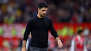 Arteta's Arsenal were beaten at Man Utd