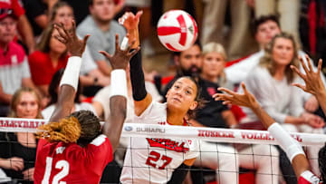 Nebraska outside hitter Harper Murray.