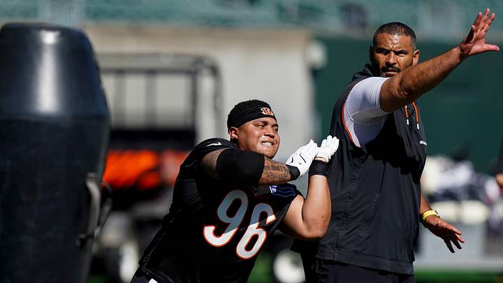 Bengals defensive tackle Landon Robinson.