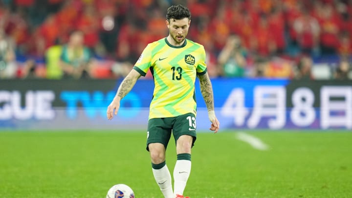 Aiden O’Neill in China v Australia - FIFA World Cup Asian 3rd Qualifier