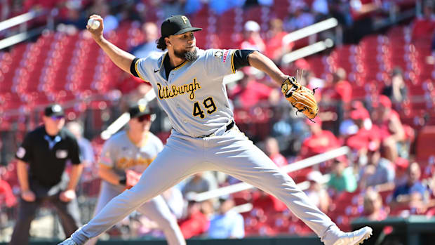 Pittsburgh Pirates pitcher Yohan Ramírez