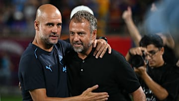 Pep Guardiola und Hansi Flick 