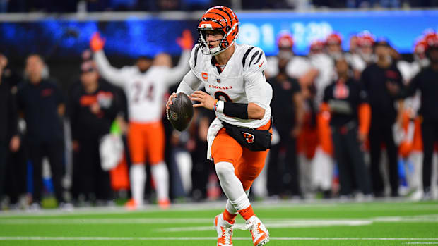 Burrow has had a standout season amid the Bengals' struggles. 
