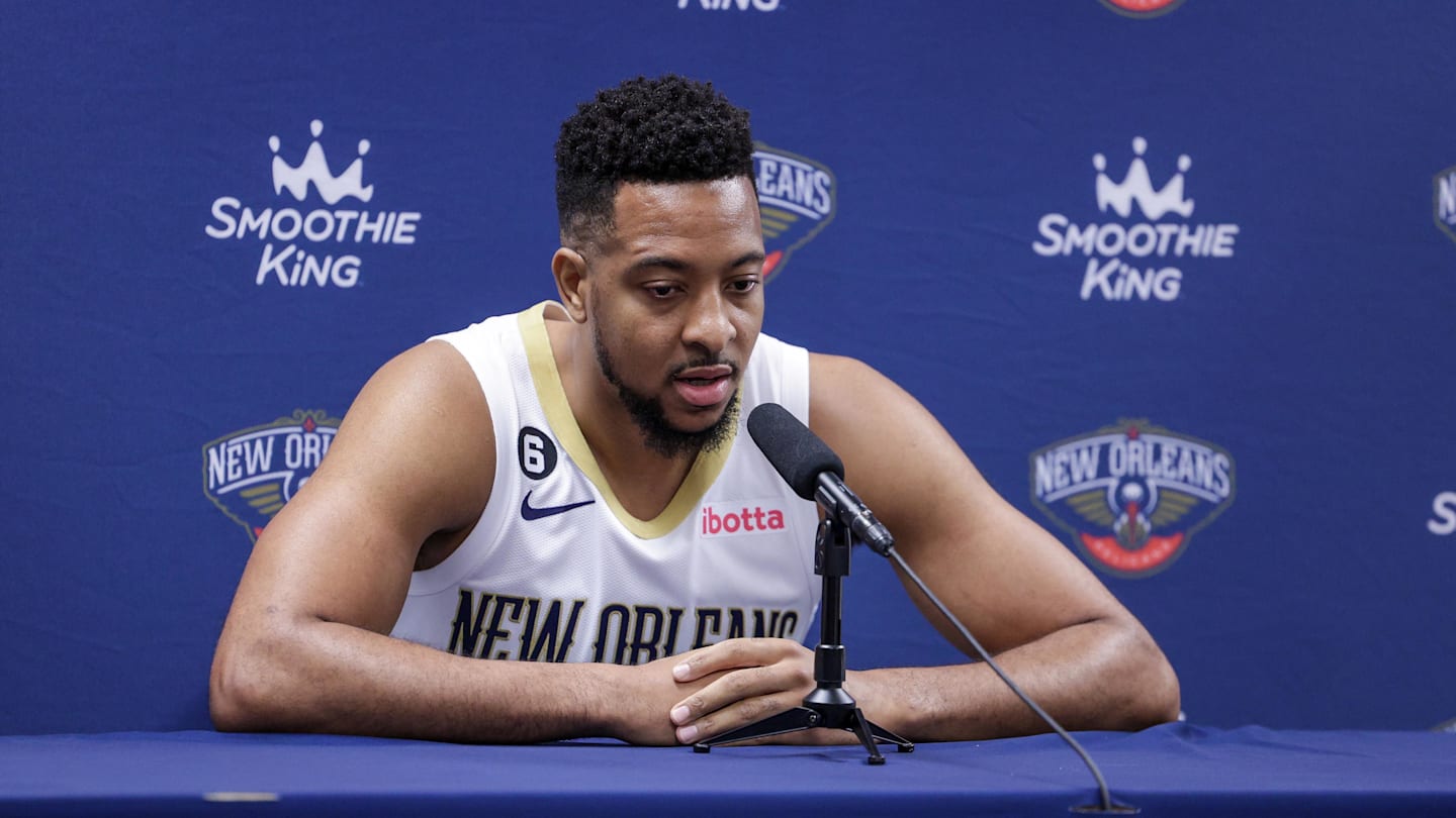 NBA Star CJ McCollum Reacts To Derek Carr News