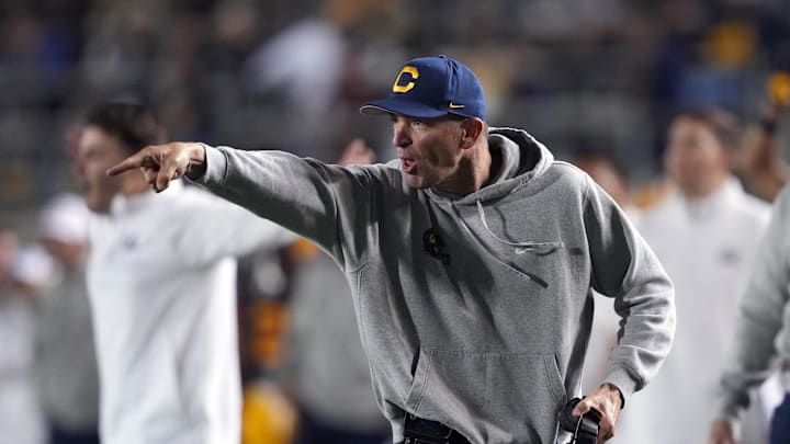 Cal head coach Justin Wilcox Cal head coach Justin Wilcox