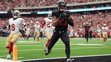 Xavier Hutchinson was one of two former Iowa State Cyclones to find the end zone for the Houston Texans on Sunday afternoon versus the San Francisco 49ers