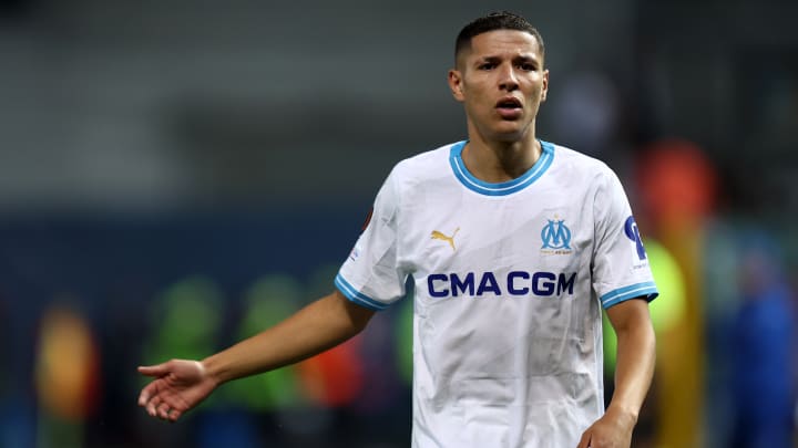 Amine Harit, milieu de terrain de l'Olympique de Marseille