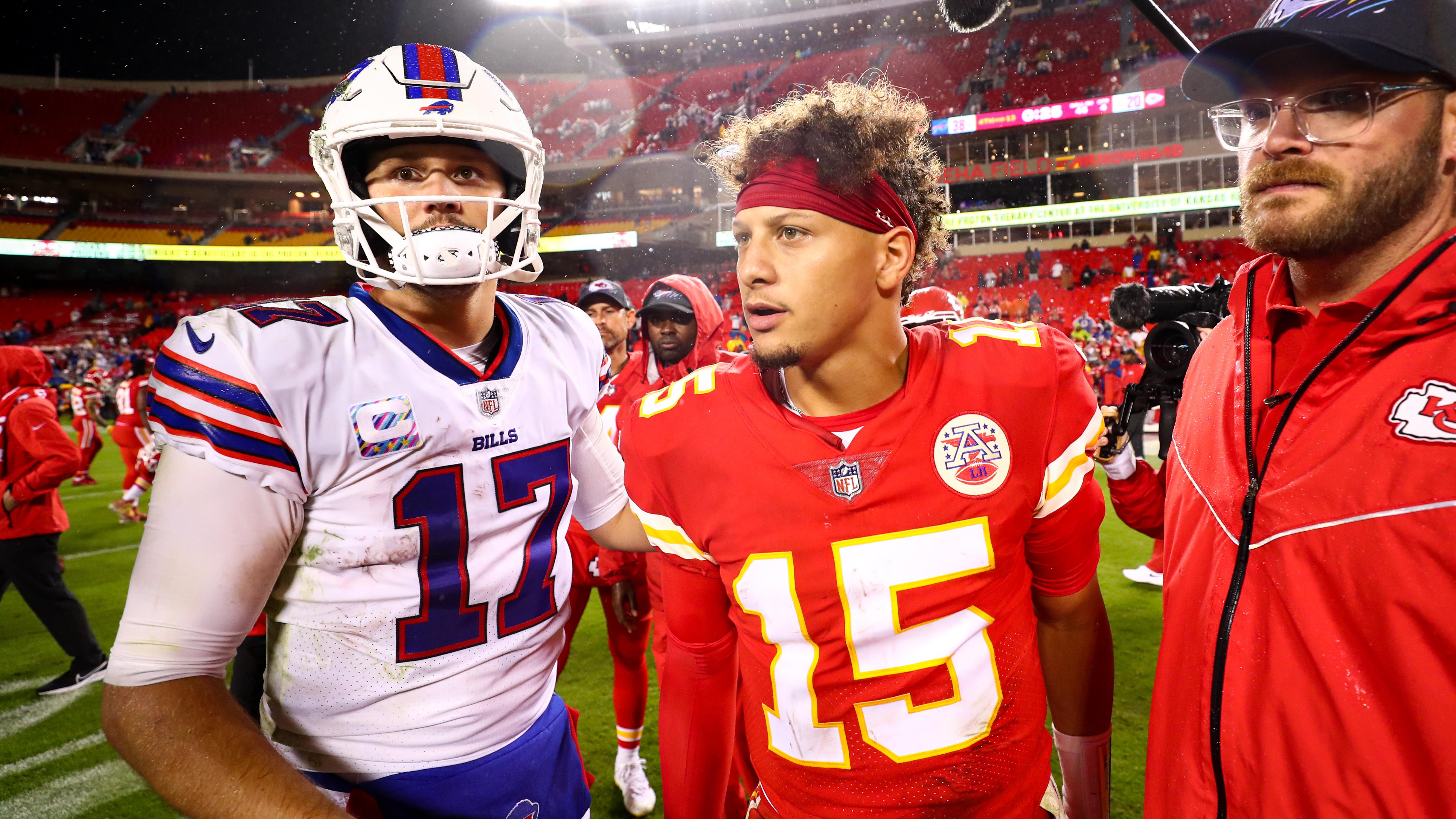 Josh Allen Vs. Patrick Mahomes: Head-to-head playoff stats going into battle