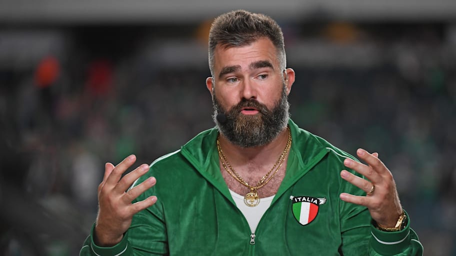 Kelce attended the meeting for a couple of reasons.  | Eric Hartline-Imagn Images