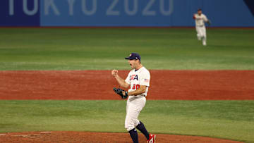 Republic of Korea v United States - Baseball - Olympics: Day 8