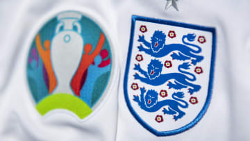 The Euro 2020 Logo with the England Badge...