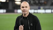 Andres Iniesta only called an end to his playing career at the start of October