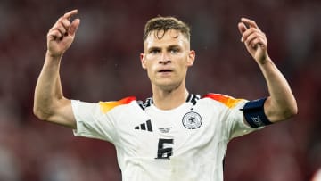 Joshua Kimmich participe à l'Euro 2024 avec l'Allemagne.