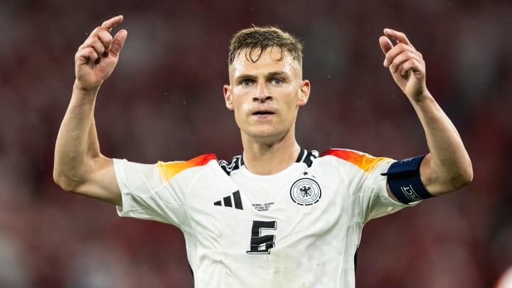 Joshua Kimmich participe à l'Euro 2024 avec l'Allemagne.