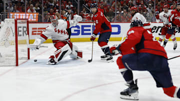 The Hurricanes are home favorites against the Capitals in Game 3 on Saturday night.