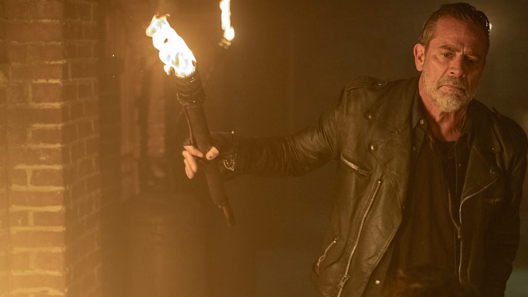 Jeffrey Dean Morgan as Negan - The Walking Dead: Dead City _ Season 2, Episode 8 - Photo Credit: Robert Clark/AMC