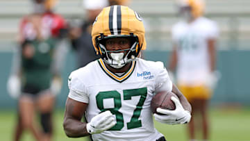 Green Bay Packers wide receiver Romeo Doubs