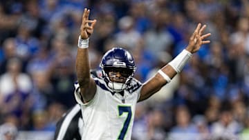 Geno Smith of the Seattle Seahawks