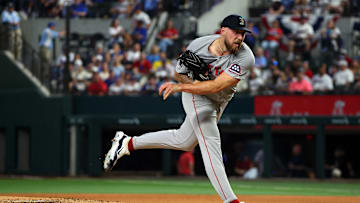 Garrett Crochet makes his team debut with the Boston Red Sox on Opening Day 2025.