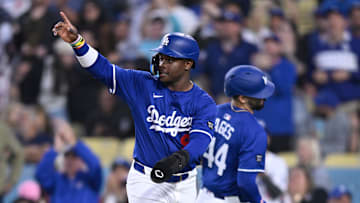 Zyhir Hope - Los Angeles Angels v Los Angeles Dodgers
