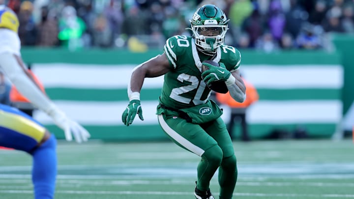 NY Jets running back Breece Hall