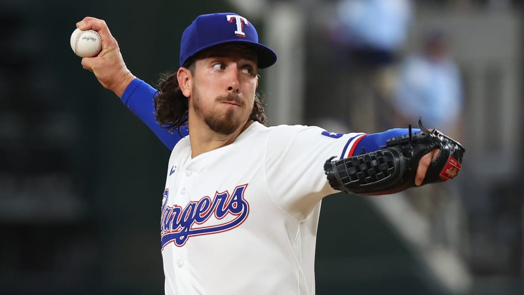 Texas Rangers pitcher Michael Lorenzen