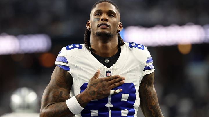 Jan 14, 2024; Arlington, Texas, USA; Dallas Cowboys wide receiver CeeDee Lamb (88) before the 2024